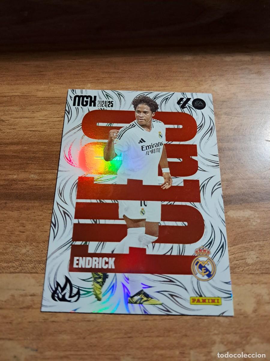 Cromos de F&uacute;tbol: CARD MEGACRACKS TEMPORADA 24/25: FUEGO ENDRICK, N&deg; 499