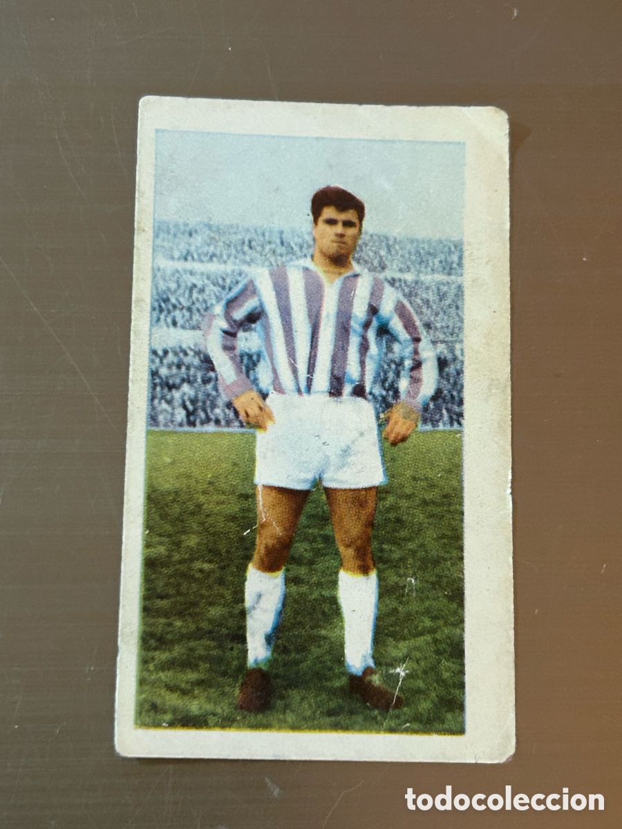 Cromos de Futebol: Cromo sin pegar n&uacute;m 182 ramirez del Valladolid campeonatos nacionales de f&uacute;tbol 1961