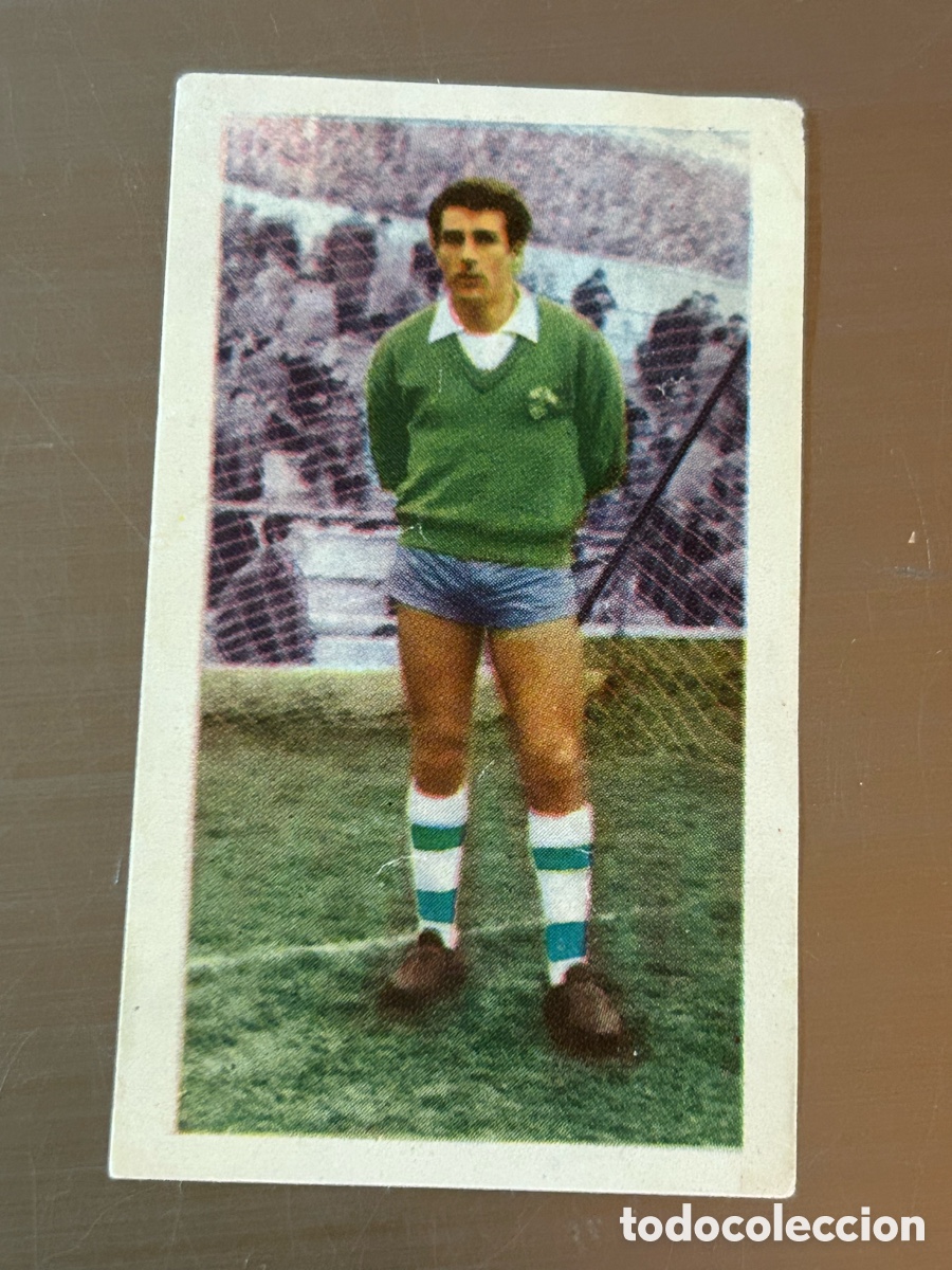 Figurine di Calcio: Cromo sin pegar n&uacute;m 133 garc&iacute;a del Elche campeonatos nacionales de f&uacute;tbol 1961
