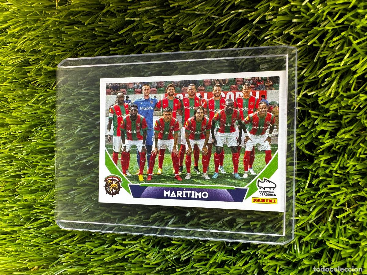Fu&szlig;ball-Sticker: N&ordm; 190 Plantilla Mar&iacute;timo Futebol Liga Portuguesa 22 23