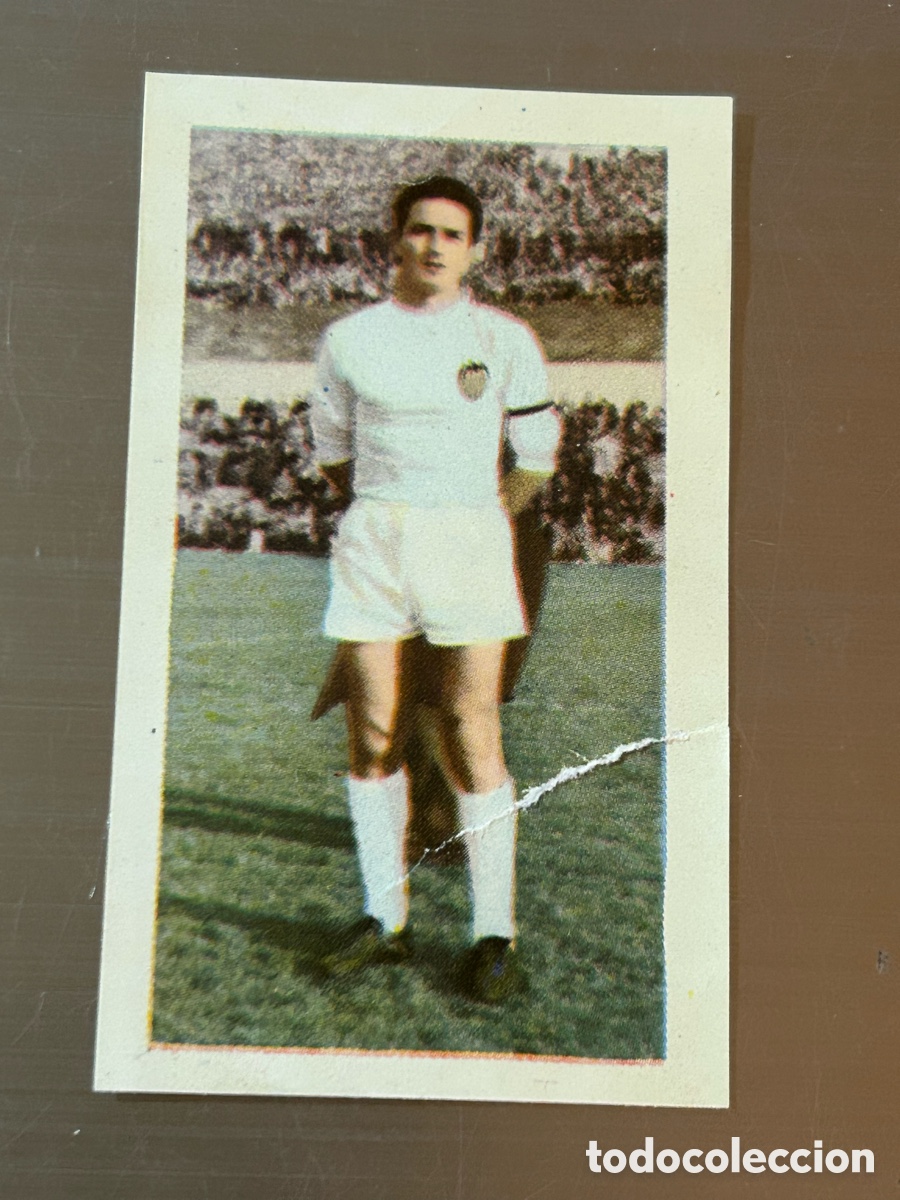 Cromos de F&uacute;tbol: Cromo sin pegar n&uacute;m 124 S&oacute;crates del valencia campeonatos nacionales de f&uacute;tbol 1961