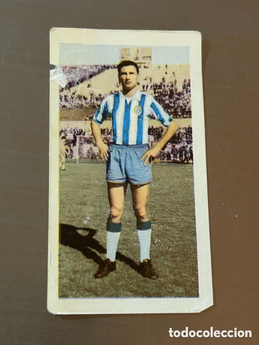 Cromos de f&uacute;tbol: Cromo sin pegar n&uacute;m 107 bartoli del espa&ntilde;ol campeonatos nacionales de f&uacute;tbol 1961