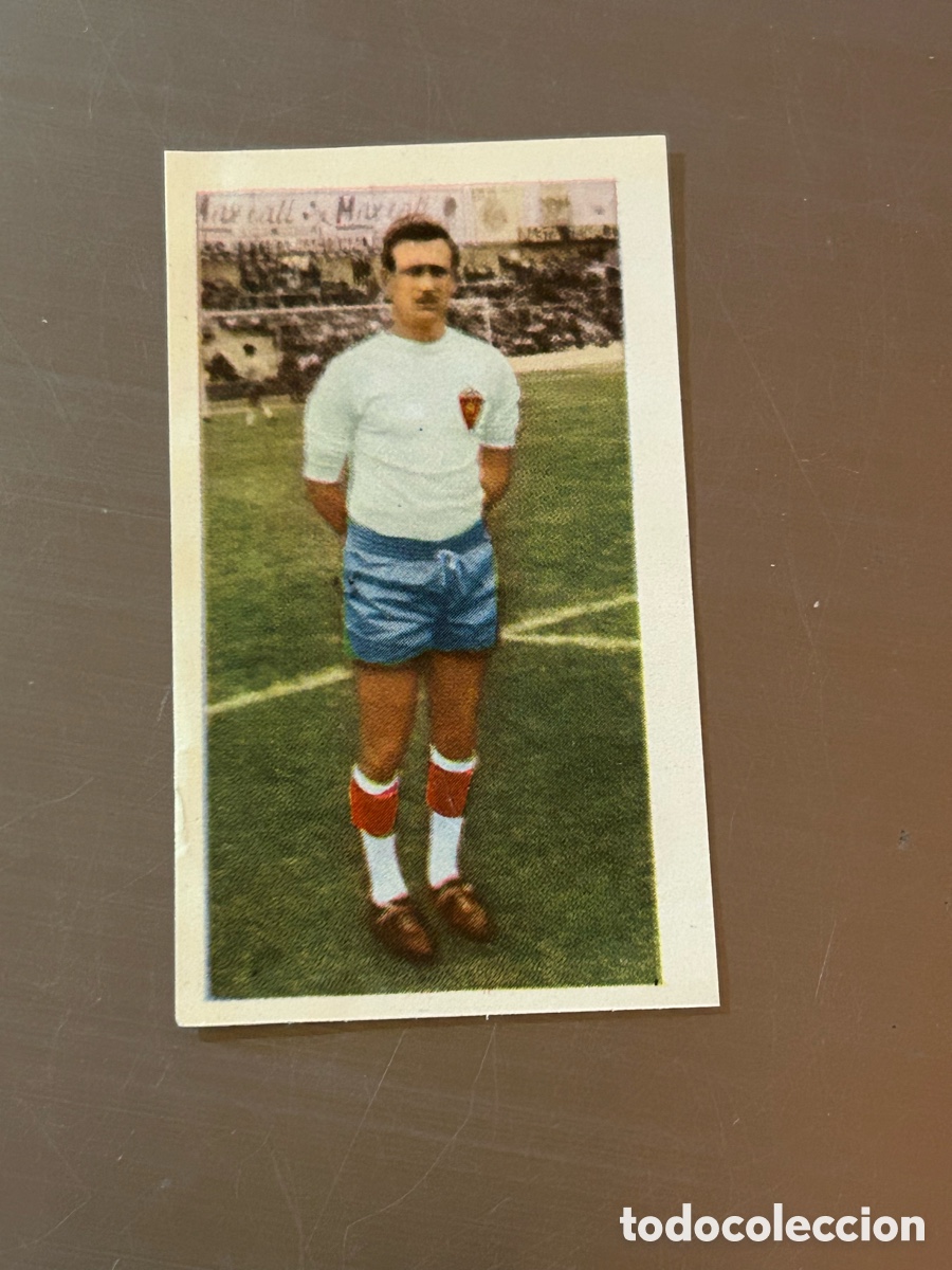 Cromos de Futebol: Cromo sin pegar n&uacute;m 135 Murillo del Zaragoza campeonatos nacionales de f&uacute;tbol