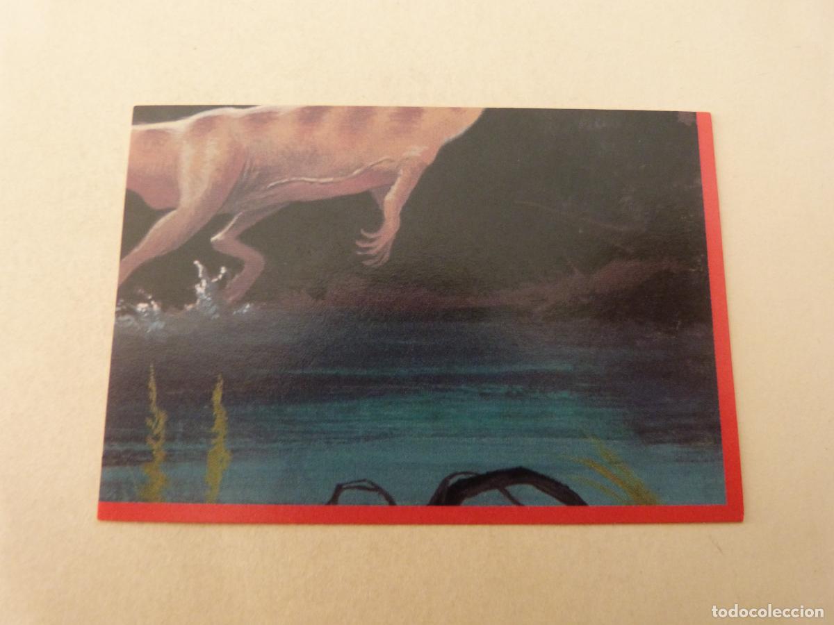 Figurine di Calcio: CROMO EL GRAN ALBUM DE LOS DINOSAURIOS SIN PEGAR N&ordm; 49 A&Ntilde;O 1993 EL GRAN ALBUM... DE MV EDITORES