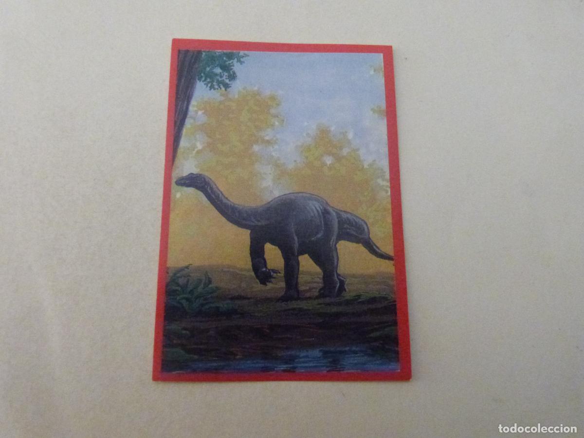 Figurine di Calcio: CROMO EL GRAN ALBUM DE LOS DINOSAURIOS SIN PEGAR N&ordm; 56 A&Ntilde;O 1993 EL GRAN ALBUM... DE MV EDITORES