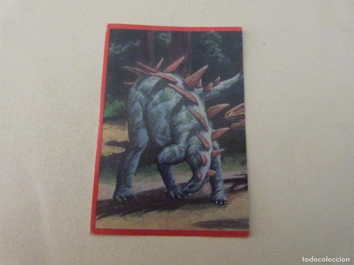 Figurine di Calcio: CROMO EL GRAN ALBUM DE LOS DINOSAURIOS SIN PEGAR N&ordm; 99 A&Ntilde;O 1993 EL GRAN ALBUM... DE MV EDITORES