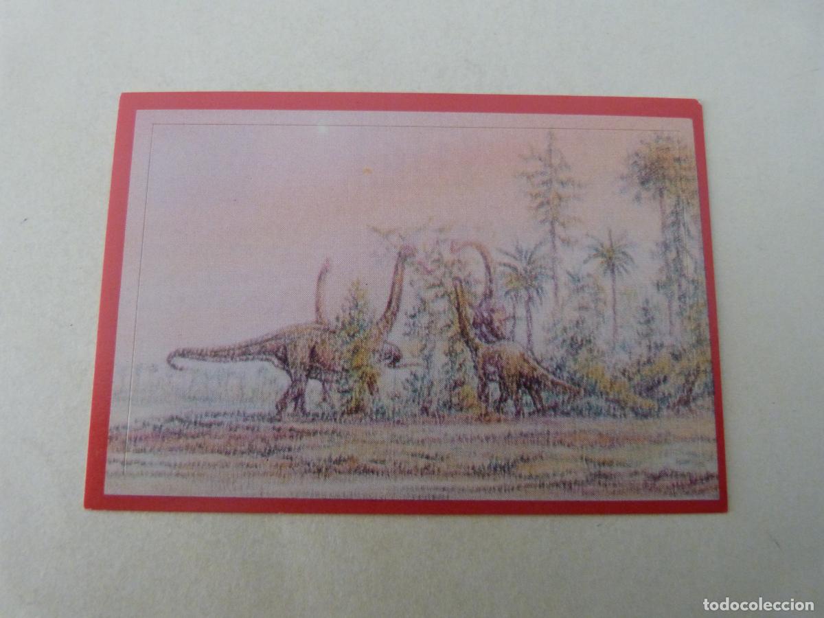 Fu&szlig;ball-Sticker: CROMO EL GRAN ALBUM DE LOS DINOSAURIOS SIN PEGAR N&ordm; 116 A&Ntilde;O 1993 EL GRAN ALBUM... DE MV EDITORES