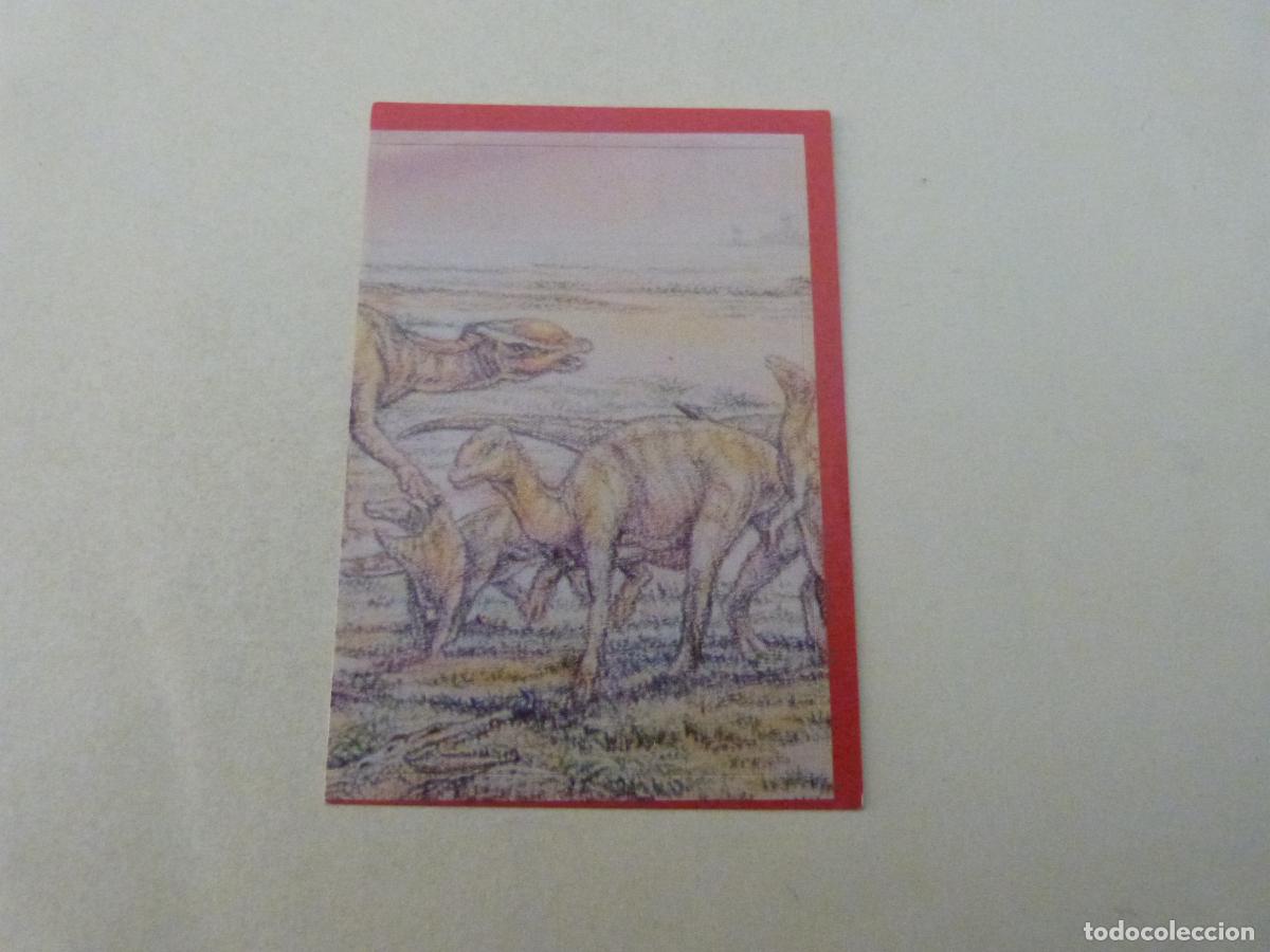 Fu&szlig;ball-Sticker: CROMO EL GRAN ALBUM DE LOS DINOSAURIOS SIN PEGAR N&ordm; 118 A&Ntilde;O 1993 EL GRAN ALBUM... DE MV EDITORES