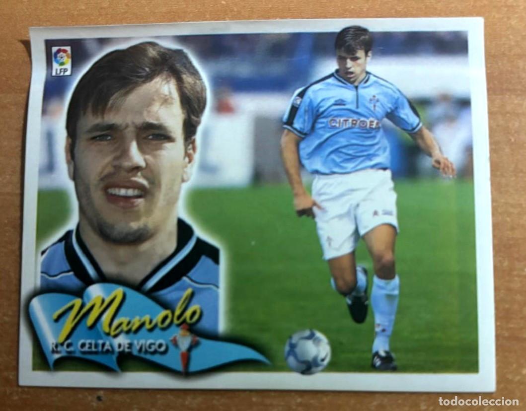 Cromos de f&uacute;tbol: EDICIONES ESTE 2000-2001 00 01 MANOLO (CELTA) COLOCA VENTANILLA LEER - Foto 1