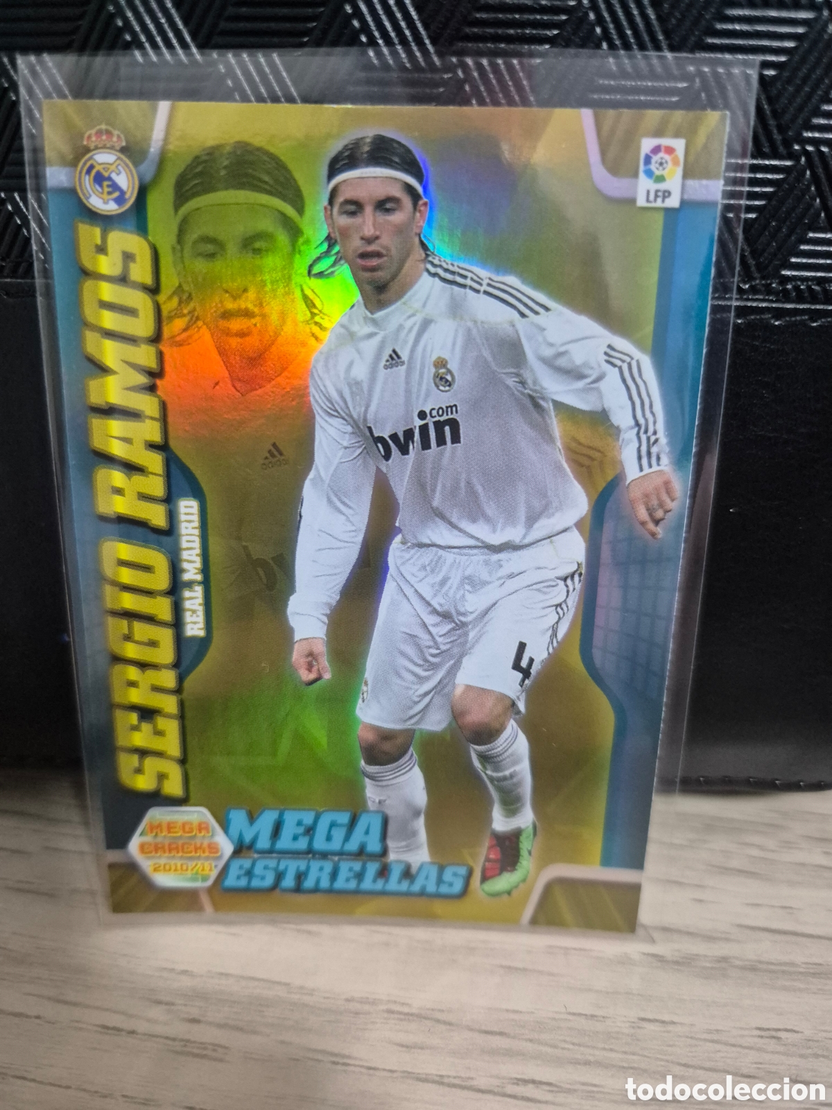 Cromos de f&uacute;tbol: 365 Sergio Ramos Megacracks 2010 2011 - Foto 1
