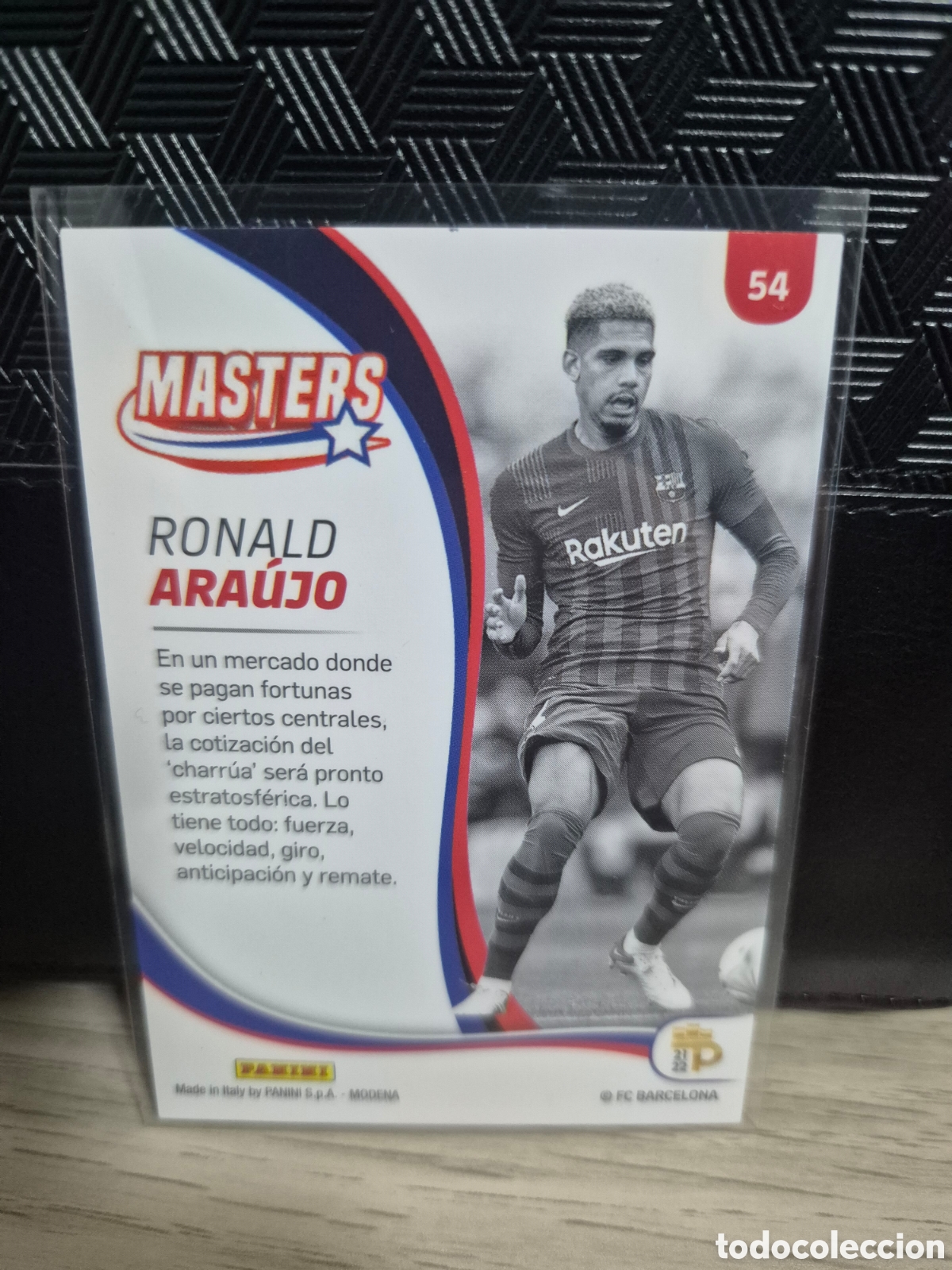 Cromos de f&uacute;tbol: 54 Araujo Podium 2021 - Foto 2
