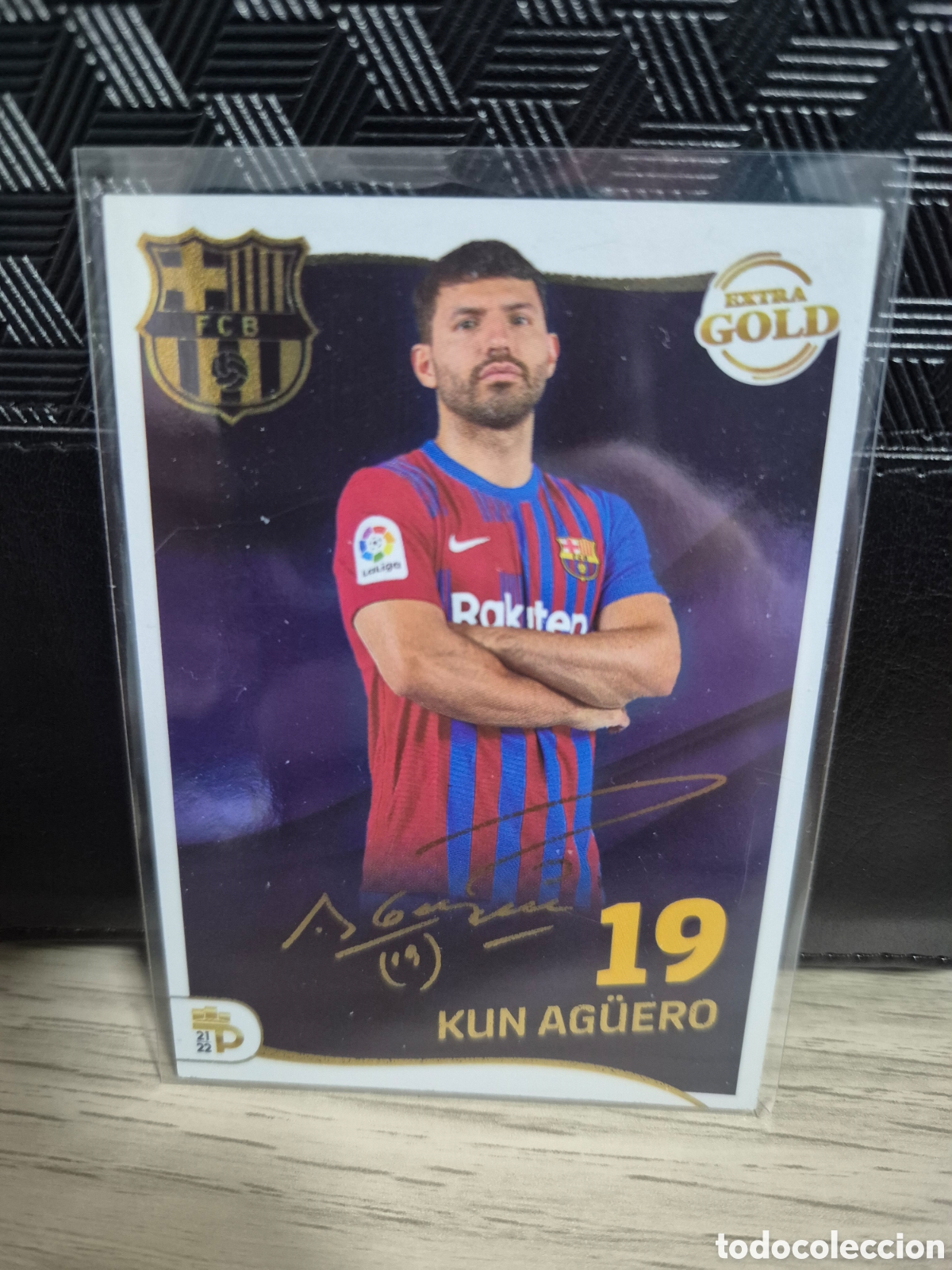 Cromos de f&uacute;tbol: 19 Insert Kun Aguero Podium 2021 - Foto 1