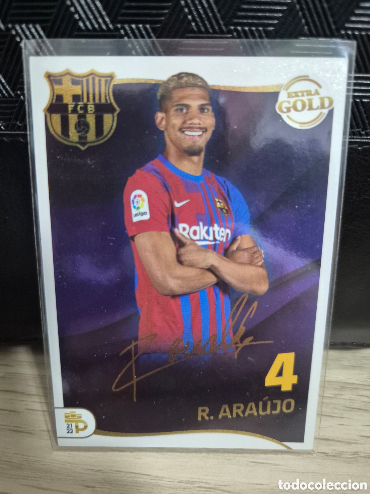 Cromos de f&uacute;tbol: 5 Insert Araujo Podium 2021 - Foto 1