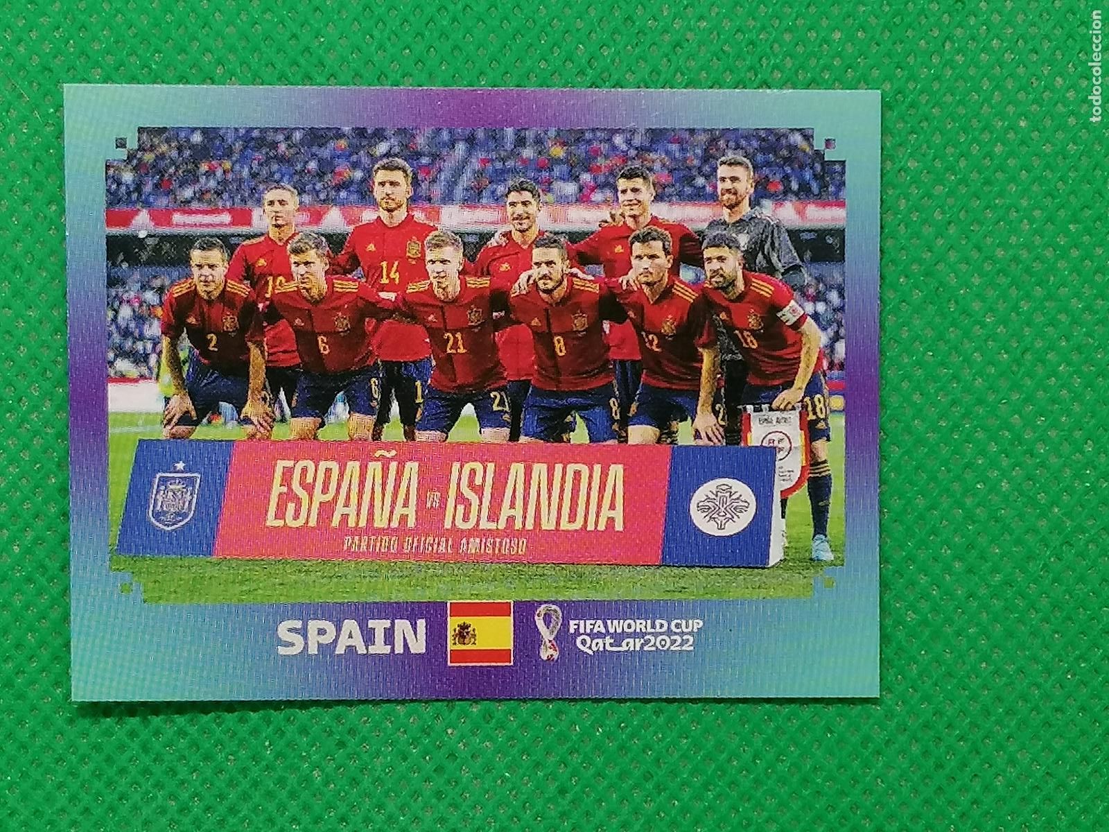 Cromos de F&uacute;tbol: ESP 1 ESP1 PLANTILLA ESPA&Ntilde;A ⚽ PANINI MUNDIAL WORLD CUP QATAR 2022 STICKER ⚽