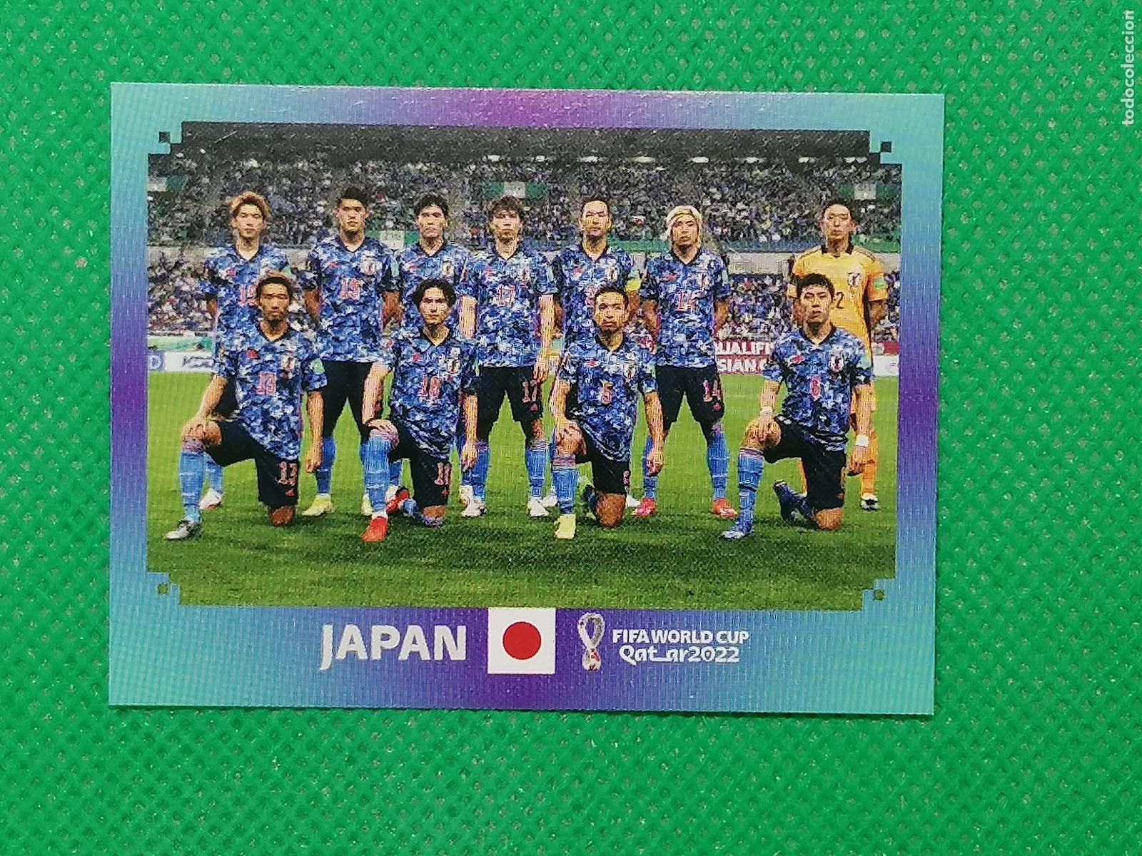 Cromos de f&uacute;tbol: JPN 1 JPN1 PLANTILLA JAPON ⚽ PANINI MUNDIAL WORLD CUP QATAR 2022 STICKER ⚽