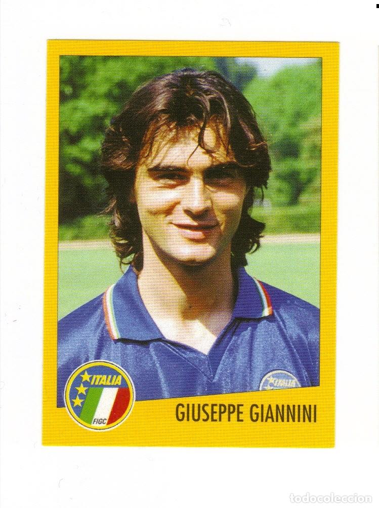 Cromos de f&uacute;tbol: Figurina Calciatori Merlin - Italia 90 - n.43 Giuseppe Giannini - Azzurri con IP