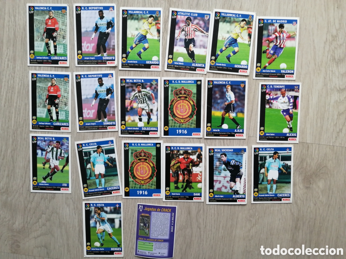 Cromos de f&uacute;tbol: Cromos f&uacute;tbol mundicromo marca