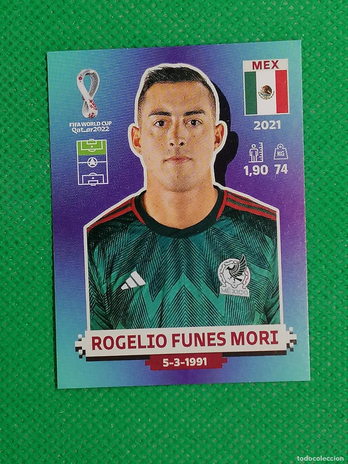 Cromos de F&uacute;tbol: MEX 18 MEX18 ROGELIO FUNES MORI MEXICO ⚽ PANINI MUNDIAL WORLD CUP QATAR 2022 STICKER ⚽