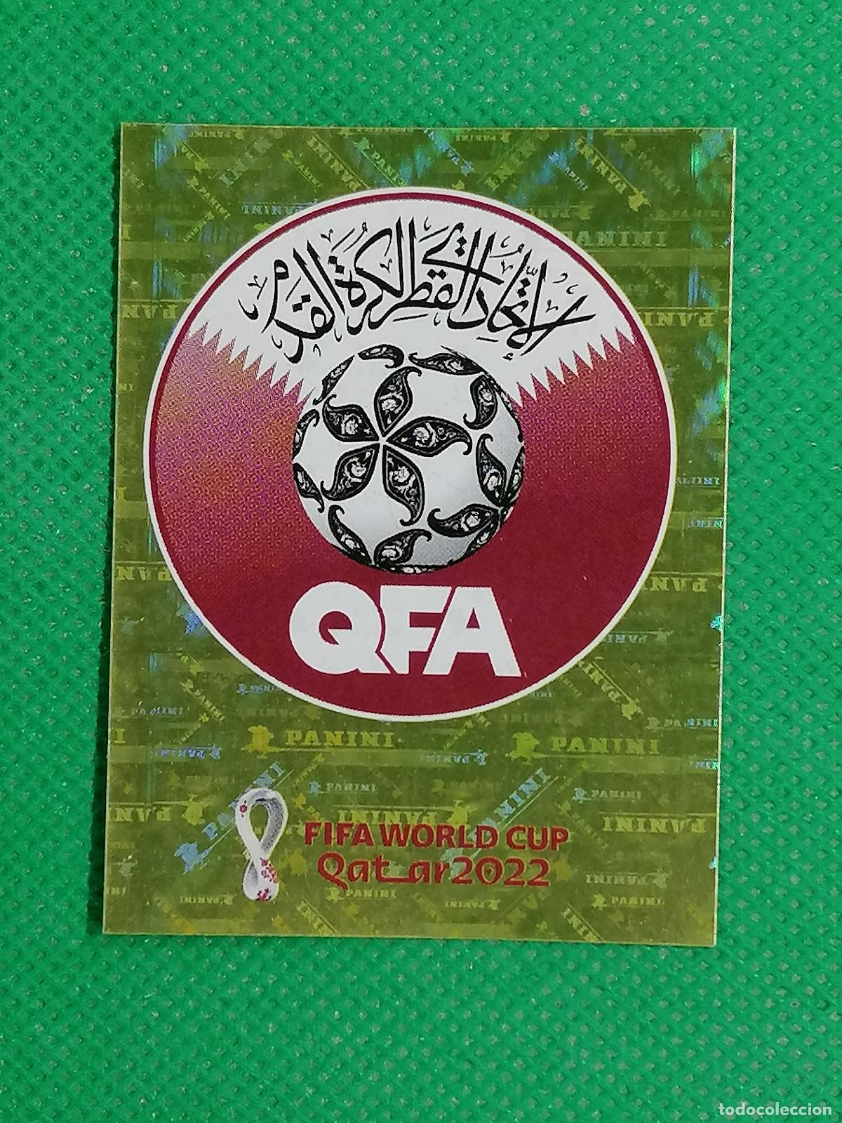 Cromos de F&uacute;tbol: QAT 2 QAT2 ESCUDO QATAR ⚽ PANINI MUNDIAL WORLD CUP QATAR 2022 STICKER ⚽