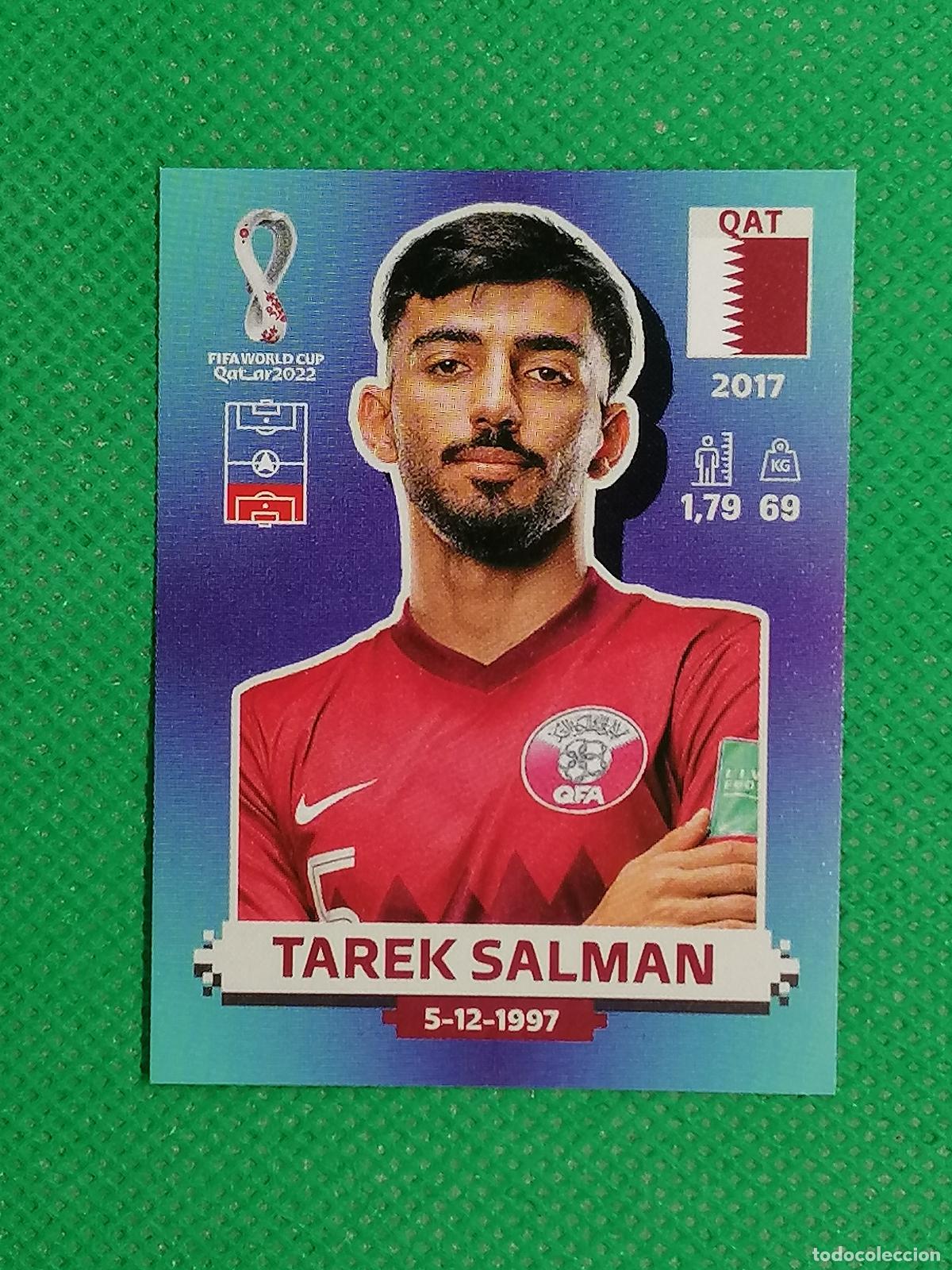 Cromos de F&uacute;tbol: QAT 11 QAT11 TAREK SALMAN QATAR ⚽ PANINI MUNDIAL WORLD CUP QATAR 2022 STICKER ⚽