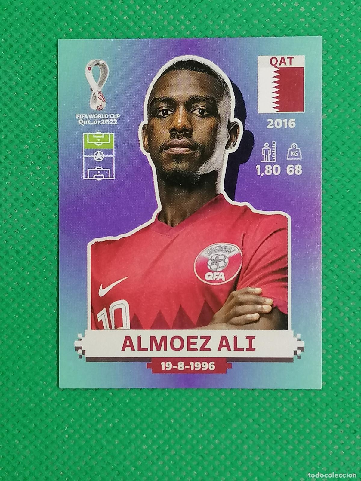 Football Stickers: QAT 19 QAT19 ALMOEZ ALI QATAR ⚽ PANINI MUNDIAL WORLD CUP QATAR 2022 STICKER ⚽