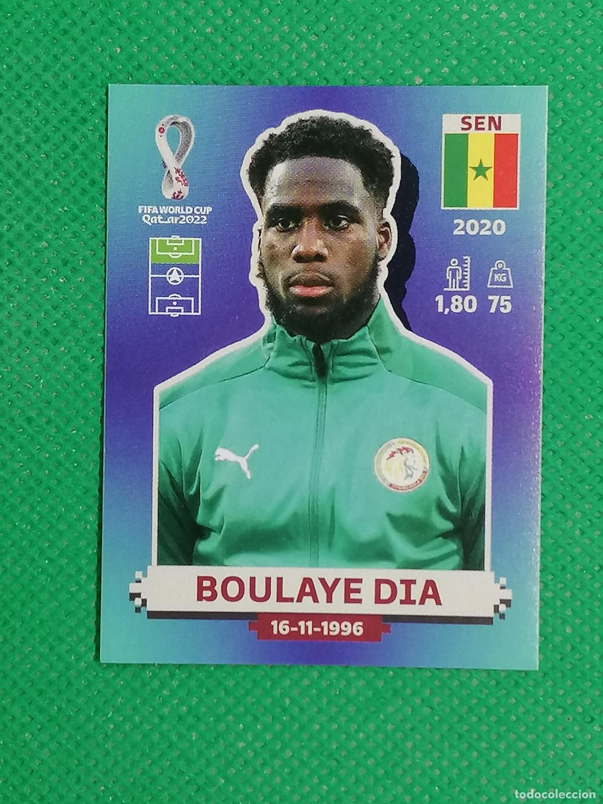 Cromos de Futebol: SEN 16 SEN16 BOULAYE SENEGAL ⚽ PANINI MUNDIAL WORLD CUP QATAR 2022 STICKER ⚽