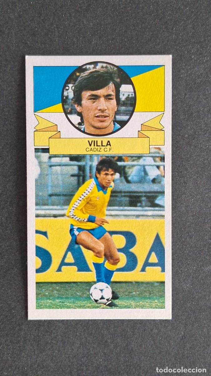 Cartes &agrave; collectionner de Football: L1 VILLA CADIZ C. F. LIGA ESTE 1985/86 85 86 NUNCA PEGADO SIN PEGAR