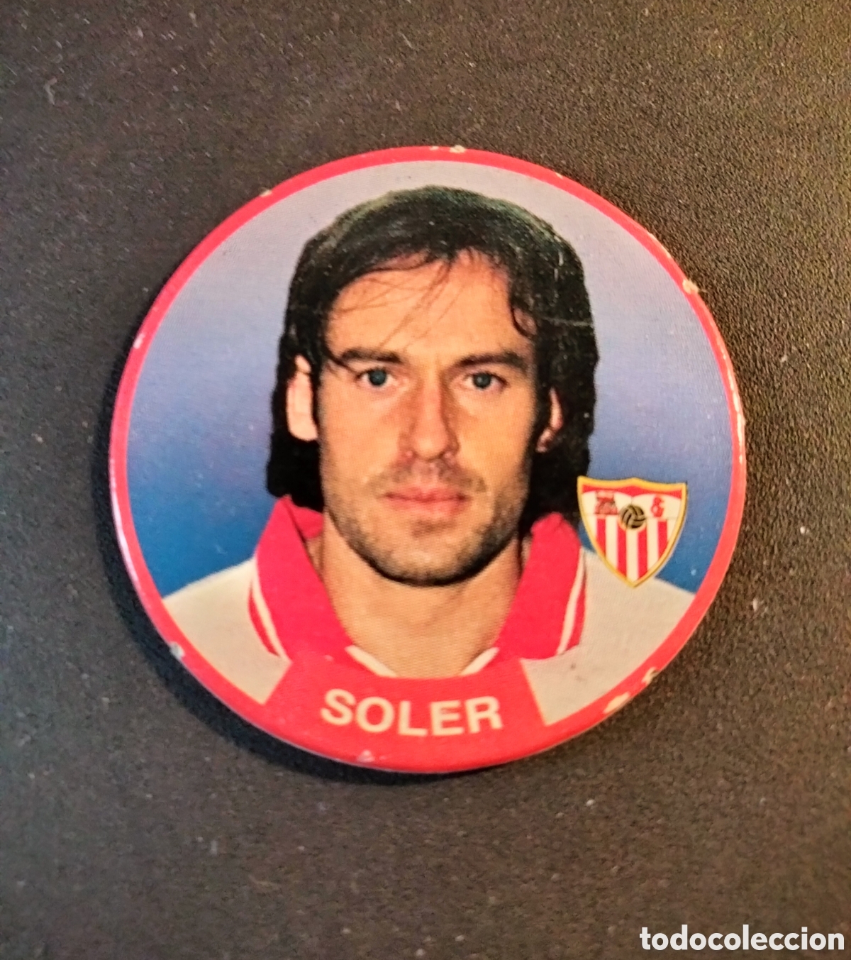 Cromos de Futebol: SOLER # 51 SEVILLA FC SPORT TAZO LIGA DE F&Uacute;TBOL 1994-95