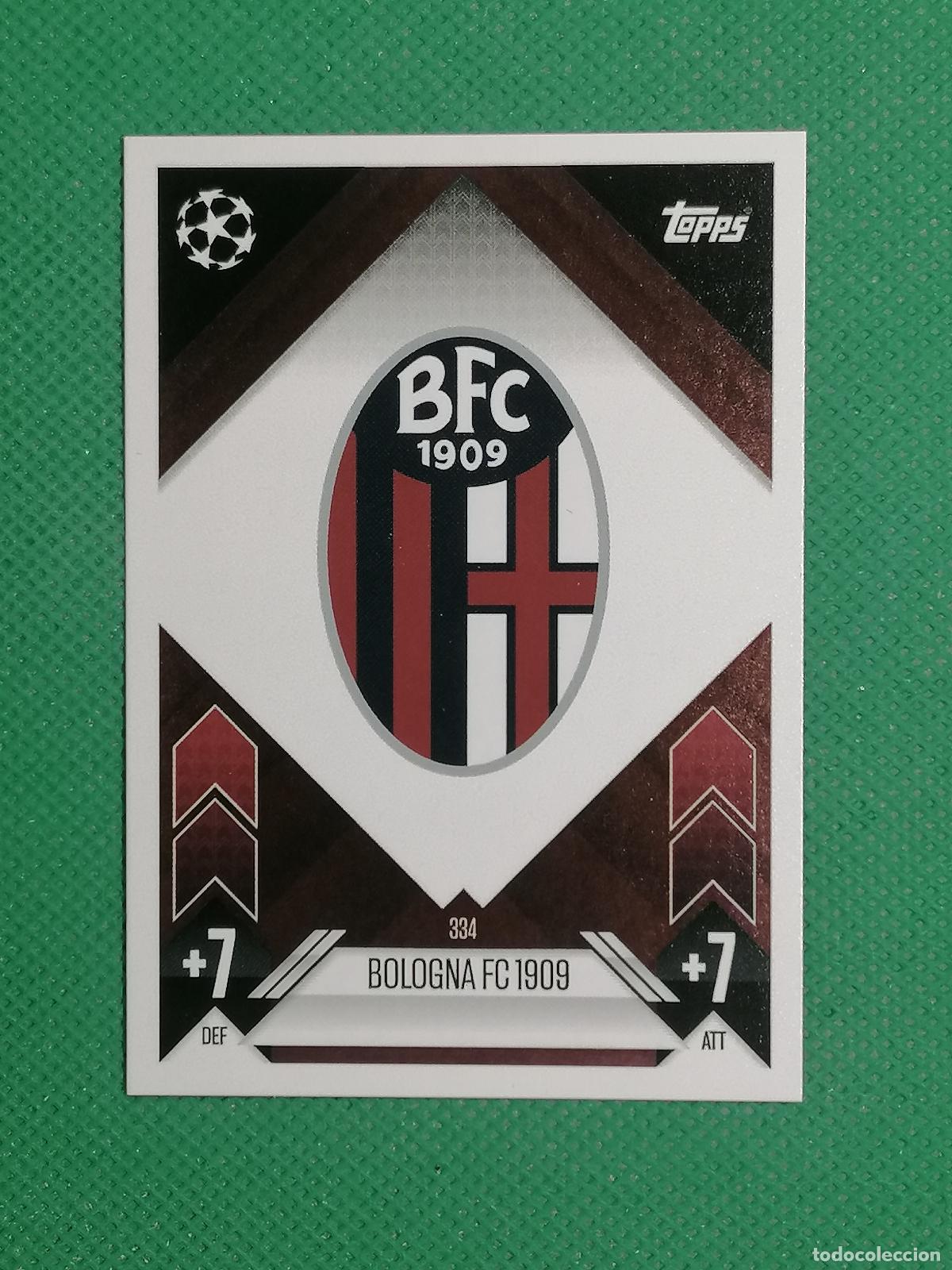 Cromos de F&uacute;tbol: 334 ESCUDO BOLONIA ⚽ TOPPS MATCH ATTAX 2024 2025 24 25 ⚽