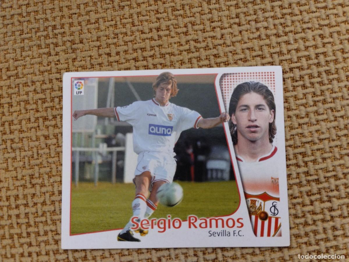 Cromos de f&uacute;tbol: Cromo Sergio Ramos 2004/05 - Foto 1