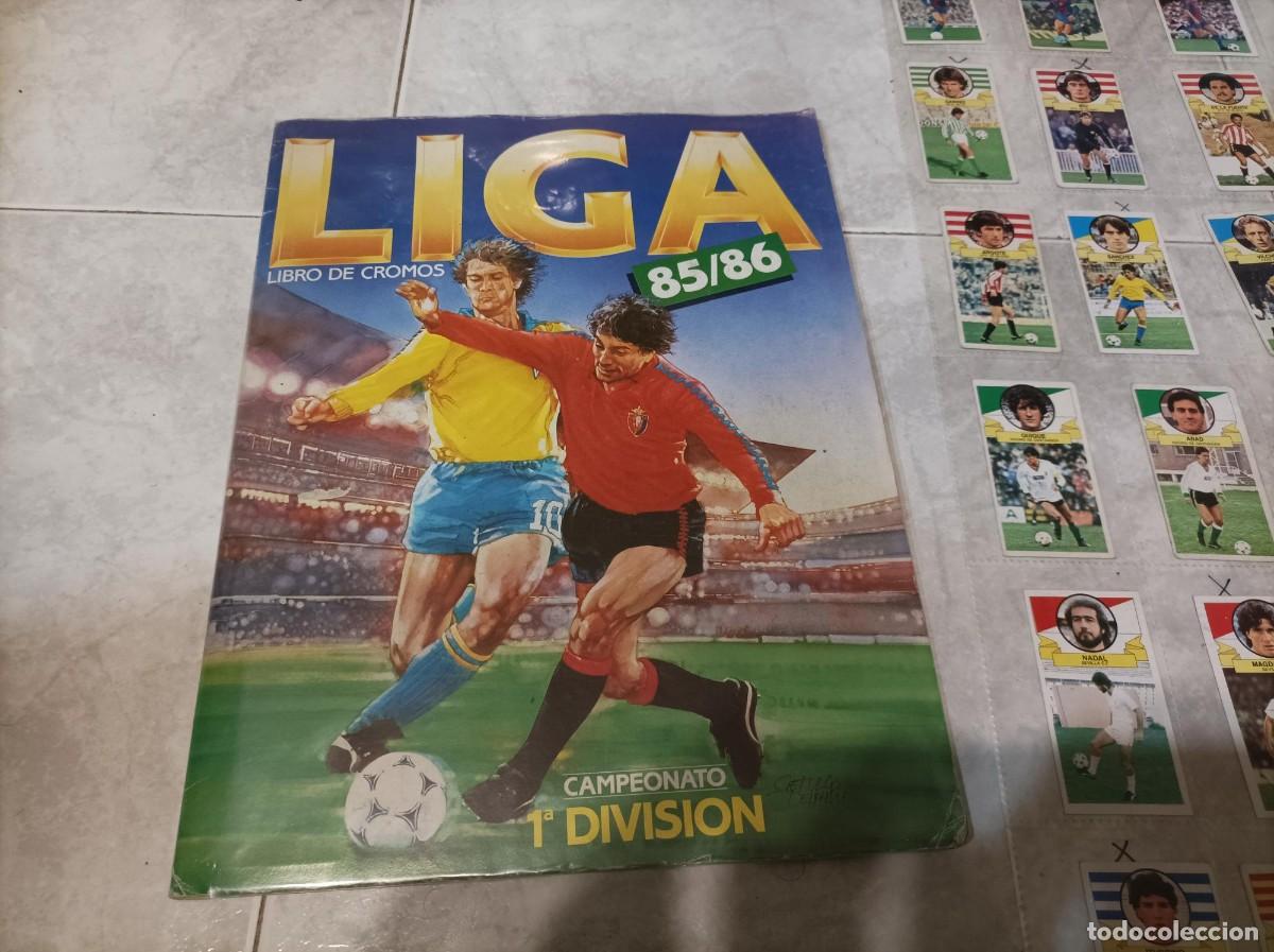 Cromos de F&uacute;tbol: Album futbol este 85/86 -dificil-
