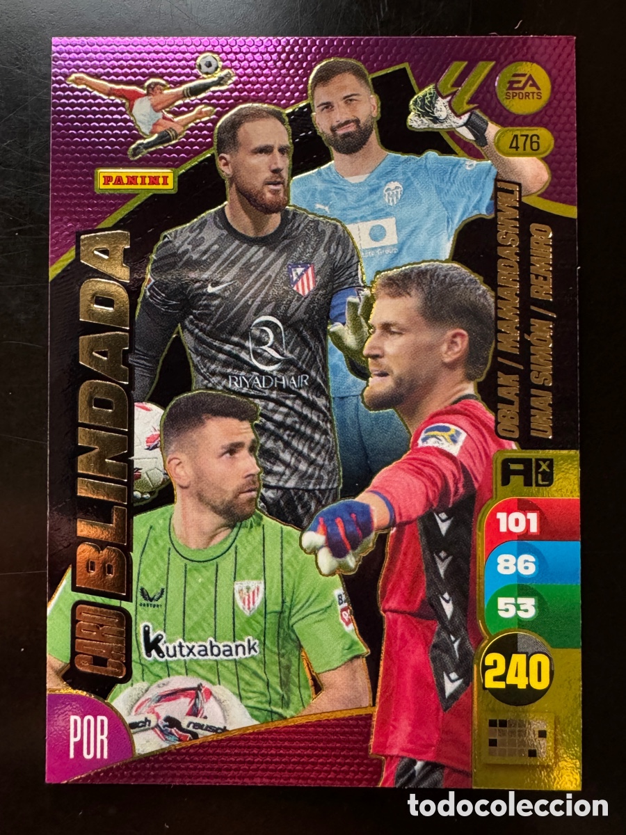 Fu&szlig;ball-Sticker: Card Blindada Adrenalyn 2024/25