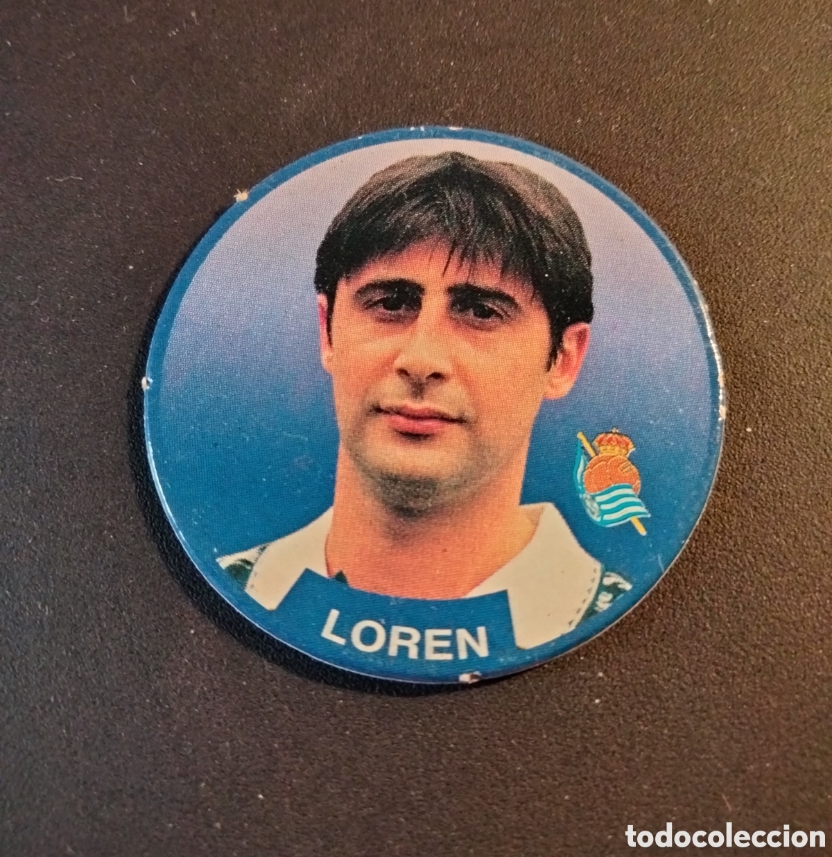 Cromos de Futebol: LOREN # 58 REAL SOCIEDAD SPORT TAZO LIGA DE F&Uacute;TBOL 1994-95