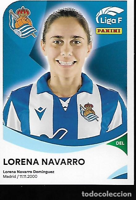 Cromos de f&uacute;tbol: 281.- LORENA NAVARRO (R. SOCIEDAD) - LIGA F 2024/25 (PANINI)