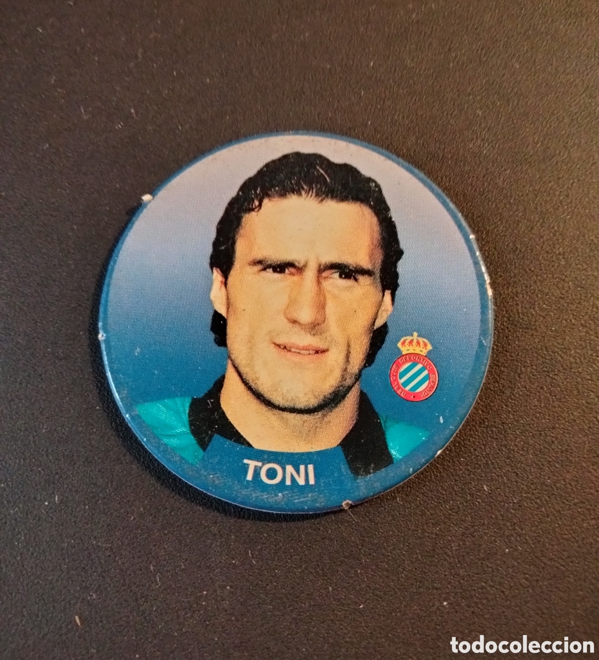 Cromos de Futebol: TONI # 18 ESPANYOL SPORT TAZO LIGA DE F&Uacute;TBOL 1994-95