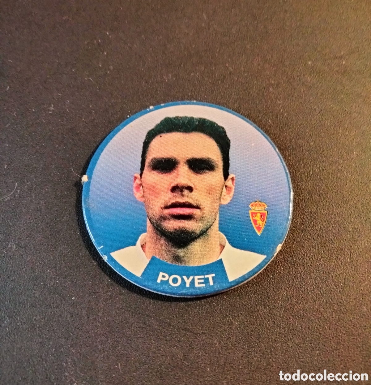 Cromos de Futebol: POYET # 49 REAL ZARAGOZA SPORT TAZO LIGA DE F&Uacute;TBOL 1994-95