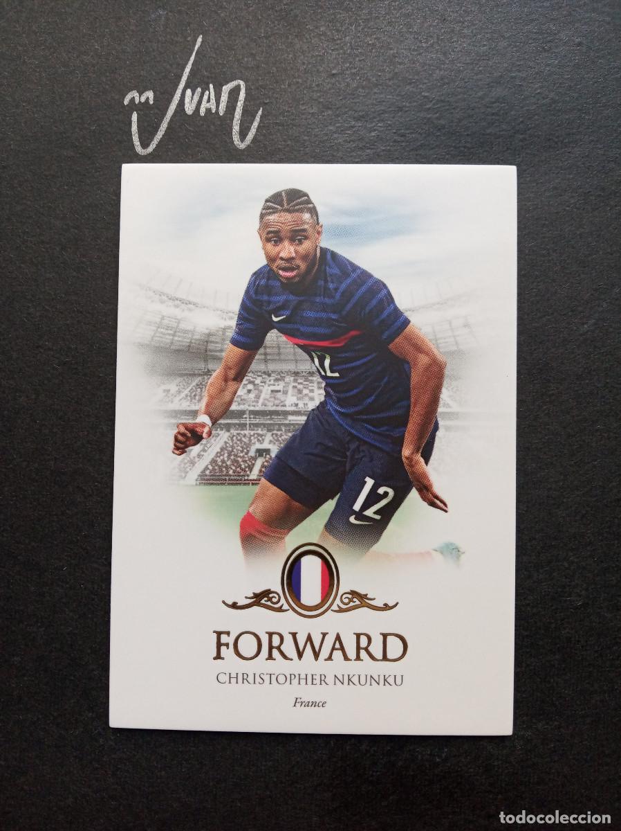 Cromos de Futebol: 83 Forward NKUNKU FRANCIA Chelsea ⚽ FUTERA &reg; Unique World Football Soccer 2023 23