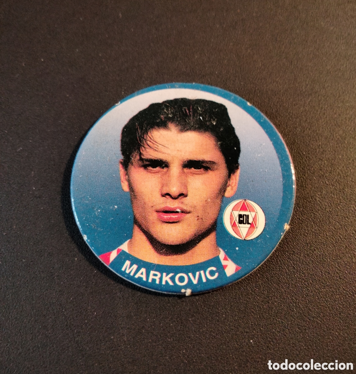 Cromos de Futebol: MARKOVIC # 40 LOGRO&Ntilde;&Eacute;S SPORT TAZO LIGA DE F&Uacute;TBOL 1994-95