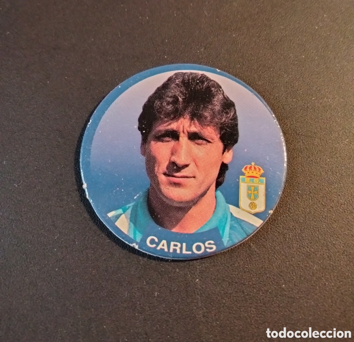 Cromos de Futebol: CARLOS # 77 REAL OVIEDO SPORT TAZO LIGA DE F&Uacute;TBOL 1994-95
