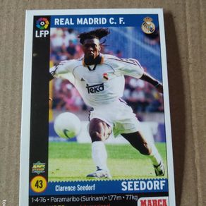 CLARENCE SEEDORF 32 -Real Madrid -Mundicromo Fichas De La Liga 2000 Card EUR 4,25 - ES CLARENCE SEEDORF 32 -Real Madrid -Mundicromo Fichas De La Liga 2000 Card EUR 4,25 - ES
