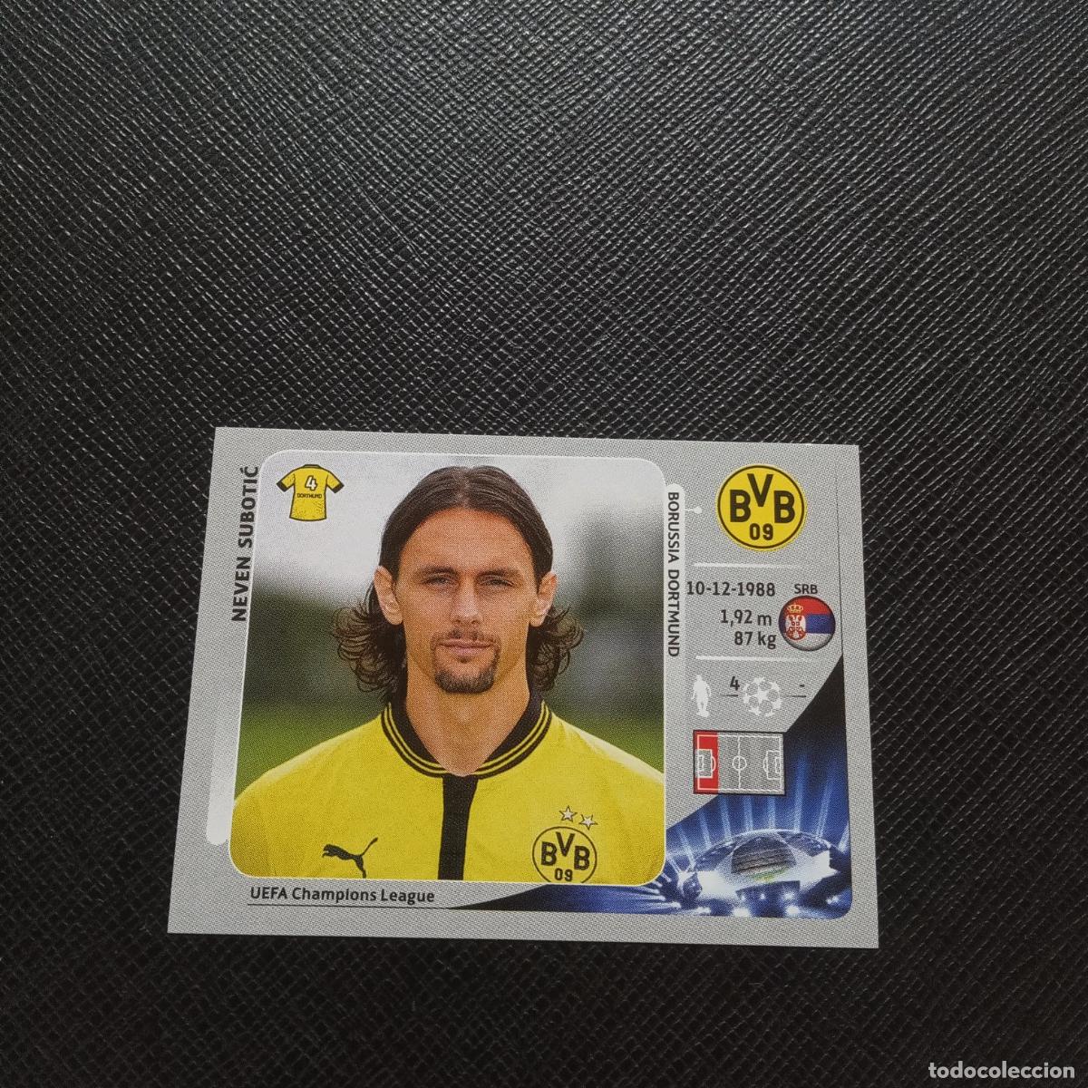Cromos de F&uacute;tbol: 286 SUBOTIC DORTMUND PANINI CHAMPIONS 12 13 CROMO FUTBOL 2012 2013 - SIN PEGAR - A181 PG190