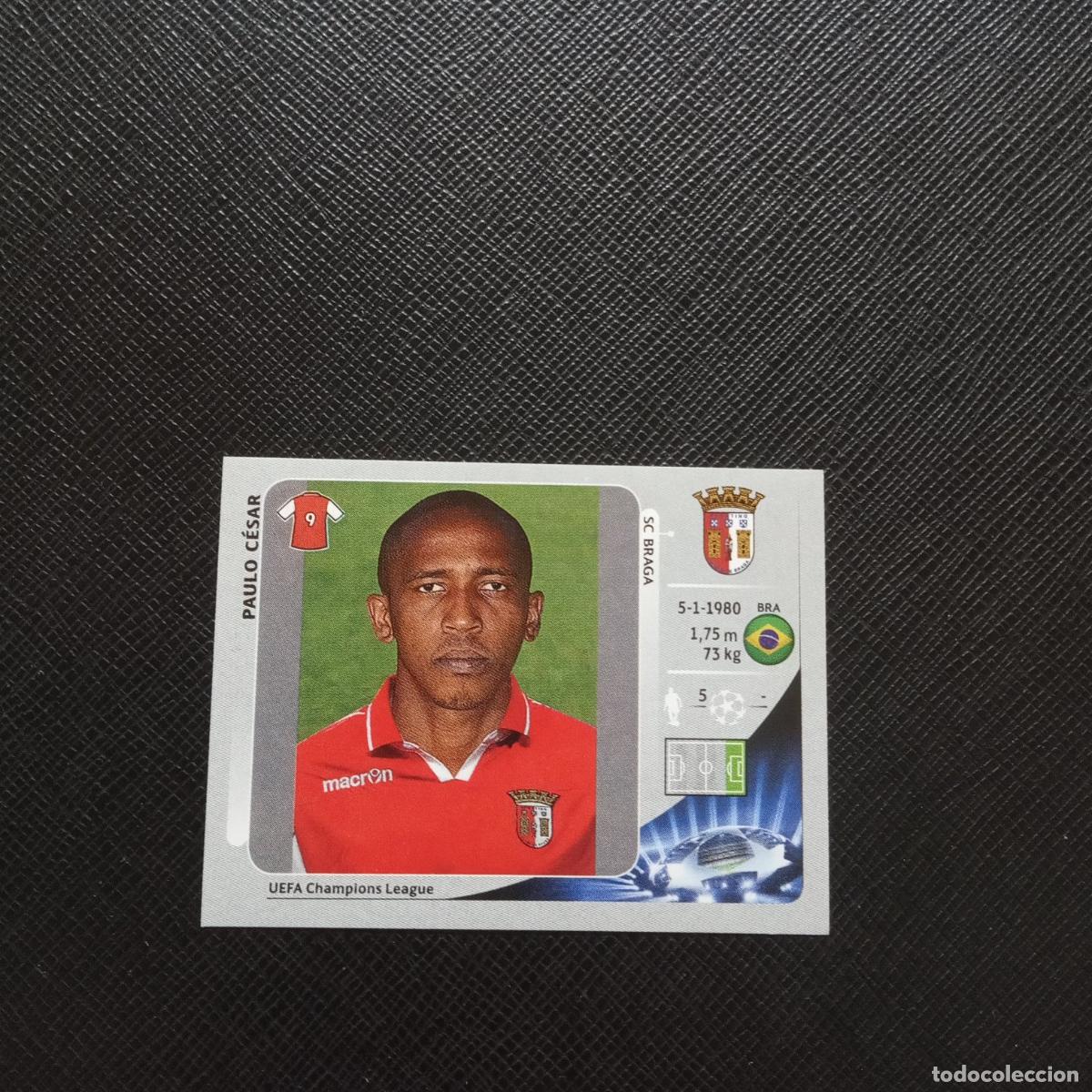 Cromos de F&uacute;tbol: 549 PAULO CESAR BRAGA PANINI CHAMPIONS 12 13 CROMO FUTBOL 2012 2013 - SIN PEGAR - A181 PG325