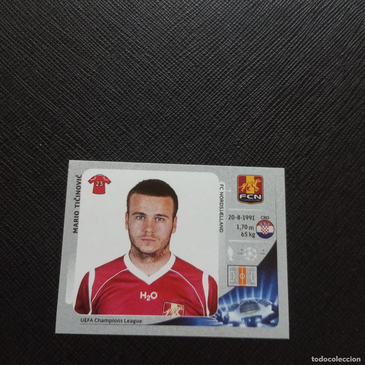 Cromos de F&uacute;tbol: 365 TICINOVIC NORDSJAELLAND PANINI CHAMPIONS 12 13 FUTBOL 2012 2013 - SIN PEGAR - A181 PG451