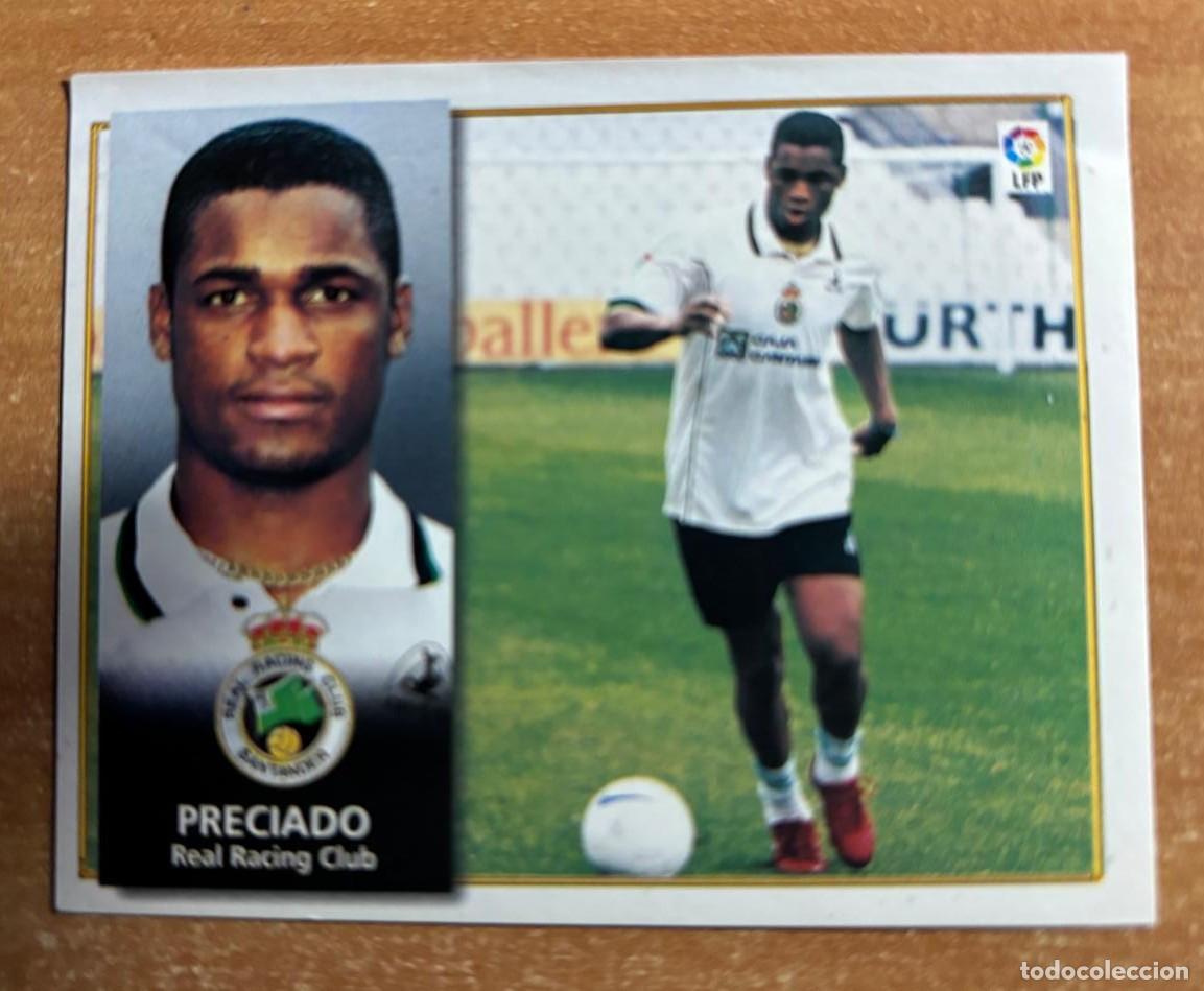 Cromos de f&uacute;tbol: EDICIONES ESTE 1998-1999 98 99 PRECIADO (RACING) COLOCA VENTANILLA LEER - Foto 1
