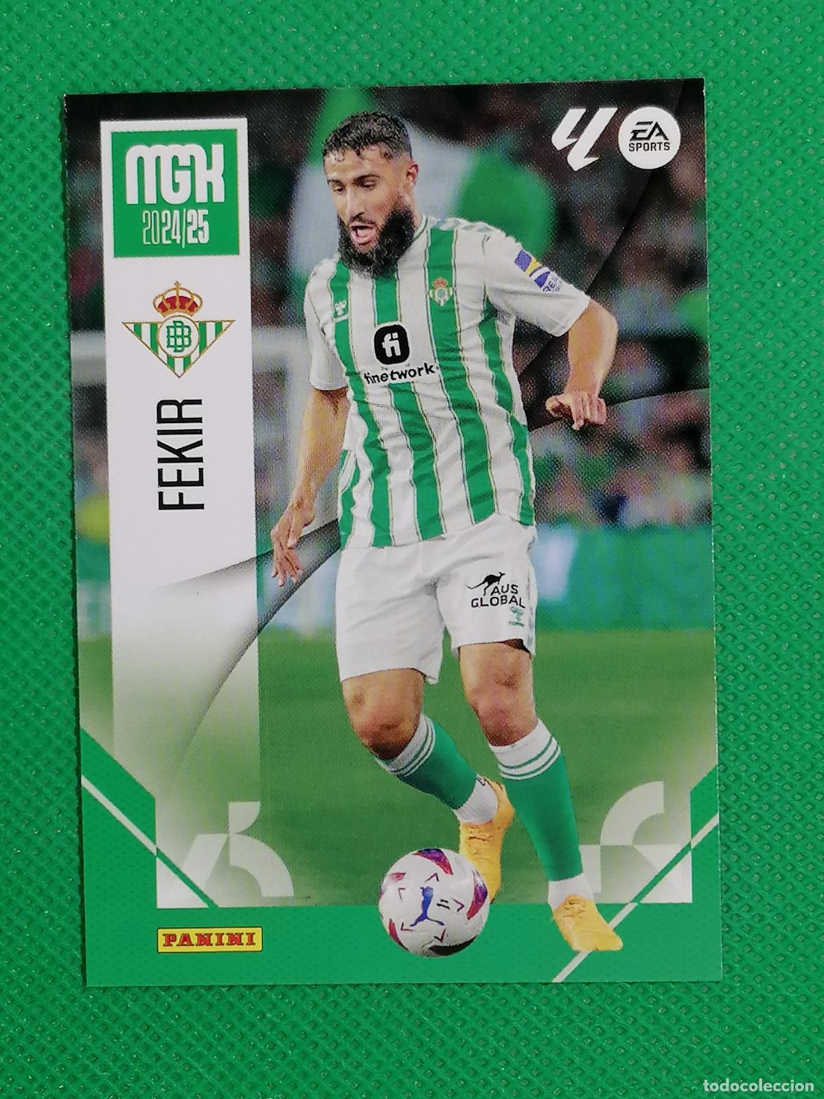 Cromos de Futebol: 103 FEKIR BETIS ⚽ PANINI LIGA MEGACRACKS 24 25 2024 2025 ⚽