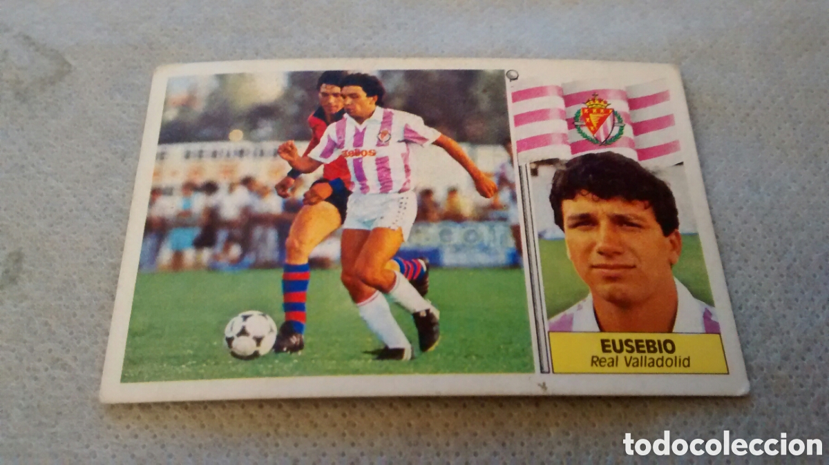 Cromos de f&uacute;tbol: 1986 1987 86 87 ESTE, EUSEBIO, VALLADOLID - Foto 1