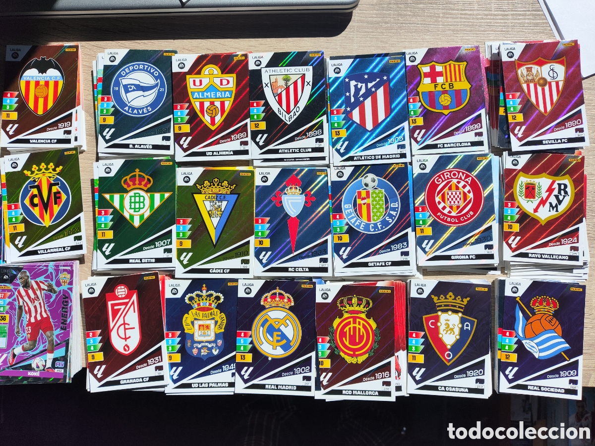 Cromos de Futebol: Lote 500 cartas distintas Adrenalyn 2023/2024