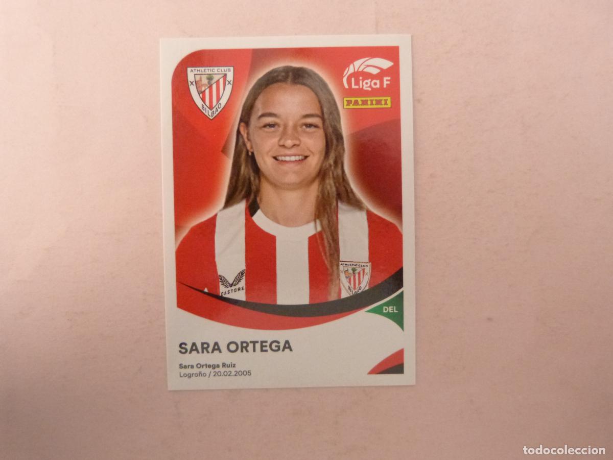 Figurine di Calcio: CROMO DE FUTBOL ORTEGA DEL ATH. BILBAO SIN PEGAR N&ordm; 18 LIGA FEMENINA 2024-2025/24-25 PANINI