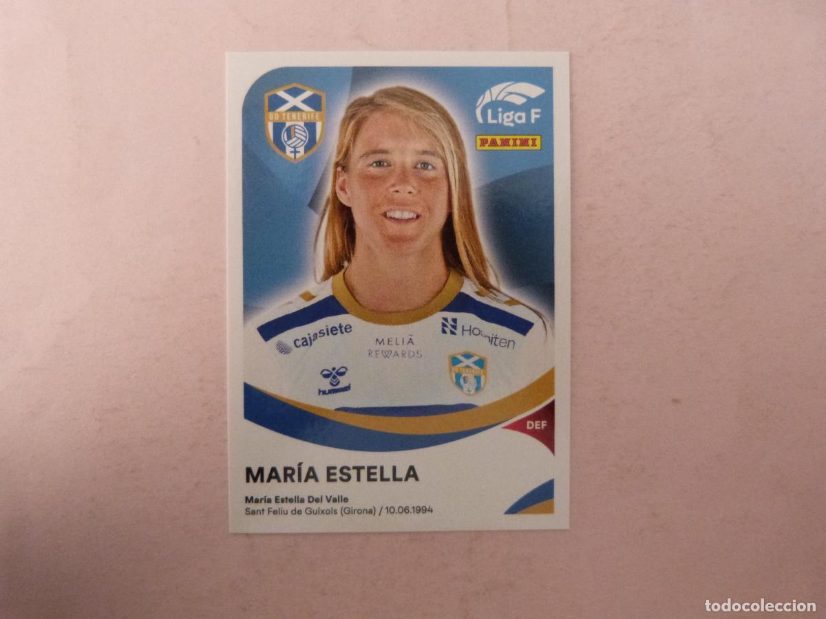 Cromos de Futebol: CROMO DE FUTBOL ESTELLA DEL U.D. TENERIFE SIN PEGAR N&ordm; 86 B LIGA FEMENINA 2024-2025/24-25 PANINI