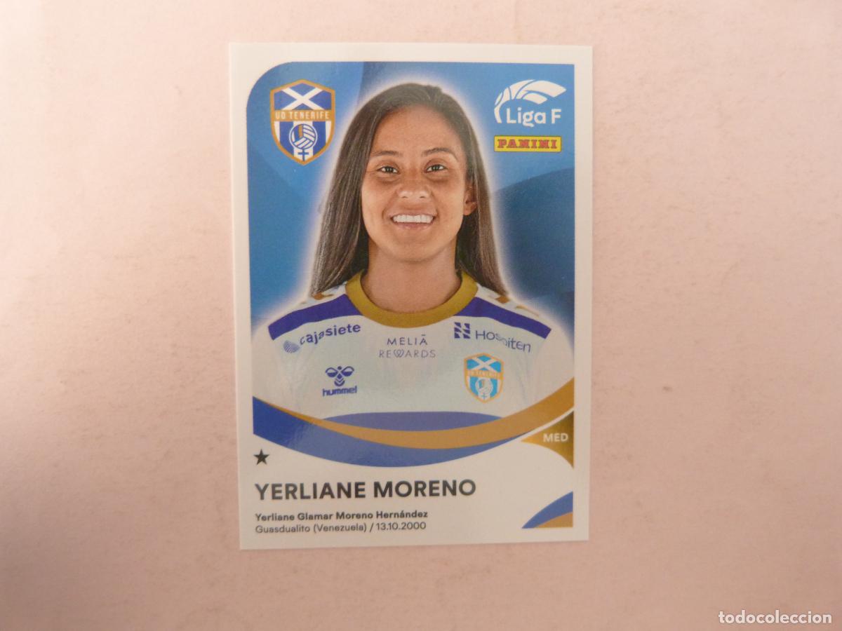 Cromos de Futebol: CROMO DE FUTBOL MORENO DEL U.D. TENERIFE SIN PEGAR N&ordm; 96 LIGA FEMENINA 2024-2025/24-25 PANINI